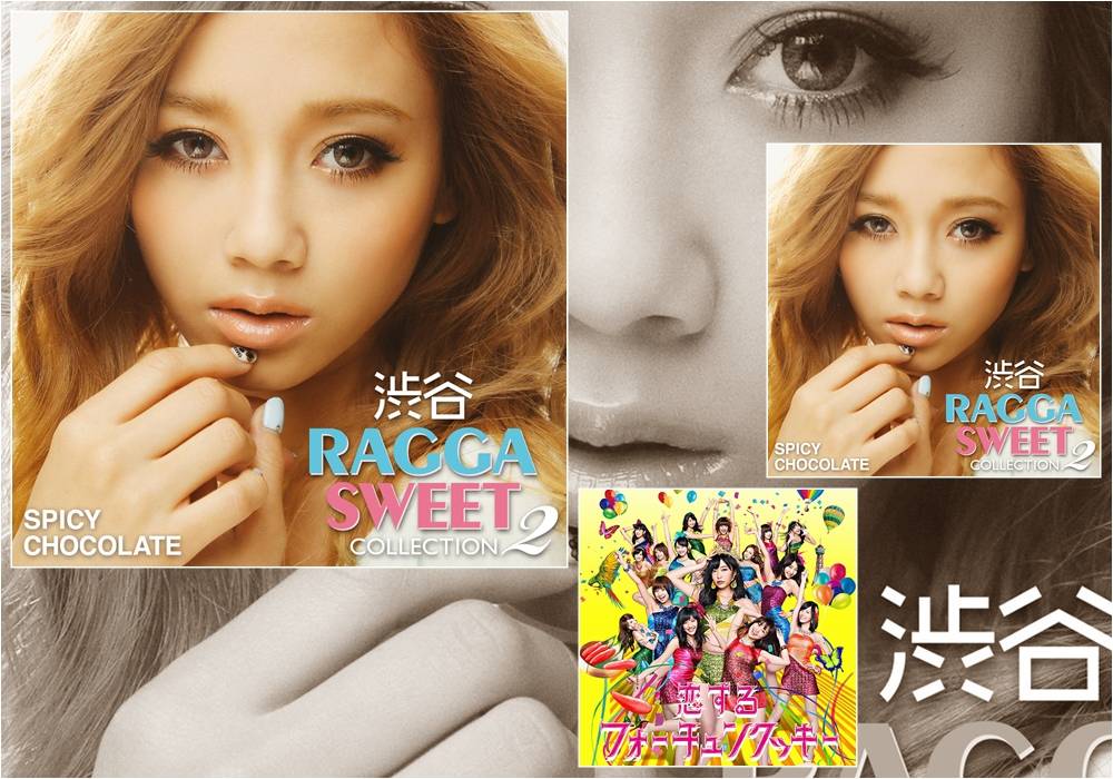 AKB48, Amuro Namie, E-girls , Yuzu, SPICY CHOCOLATE