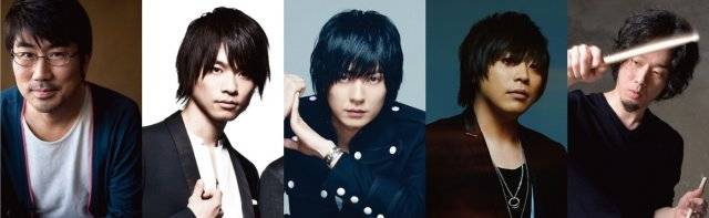 flumpool Yamamura dan Sakai saat tampil di panggung