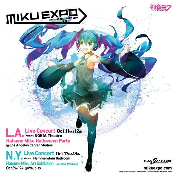 MIKU EXPO 2014 Releases Official Theme Song | tokyohive