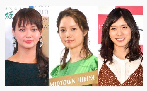 Tabe Mikako, Matsuoka Mayu, Miyazaki Aoi